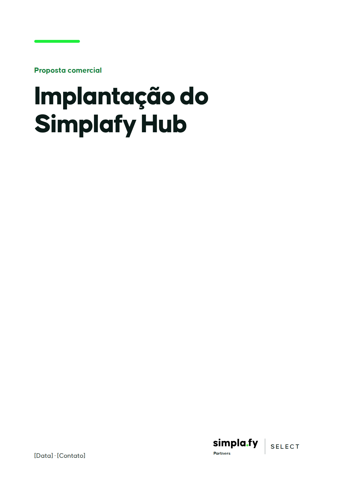 Capa de proposta (A4)